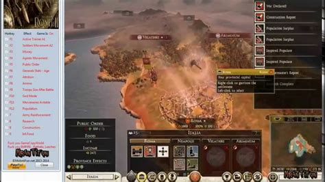total war rome 2 emperor edition trainer